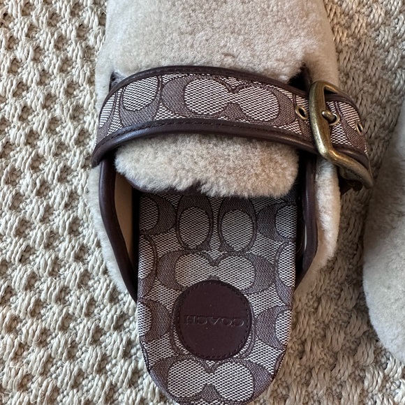 Coach shearling mules - Picture 3 of 4